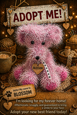 Adopt a Dog - Blossom - 20cm