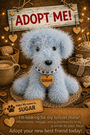 Adopt a Dog - Sugar - 20cm