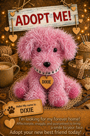 Adopt a Dog - Dixie - 20cm