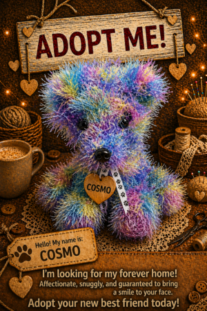 Adopt a Dog - Cosmo - 20cm
