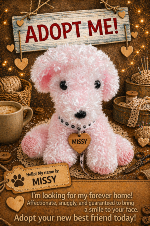 Adopt a Dog - Missy - 18cm