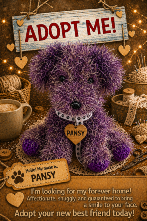 Adopt a Dog - Pansy - 18cm