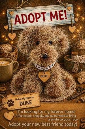 Adopt a Dog - Duke - 20cm