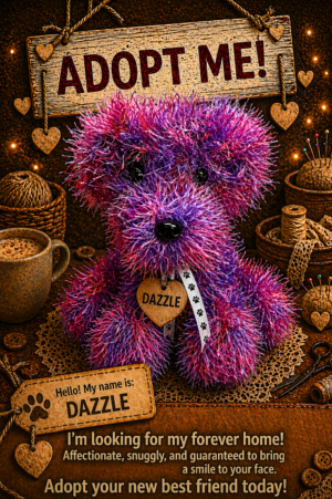 Adopt a Dog - Dazzle - 20cm