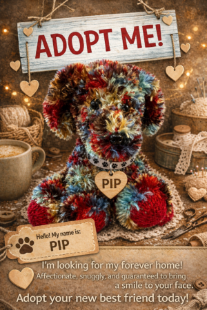 Adopt a Dog - Pip - 18cm