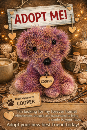Adopt a Dog - Cooper - 16cm
