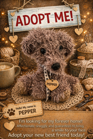 Adopt a Dog - Pepper - 14cm