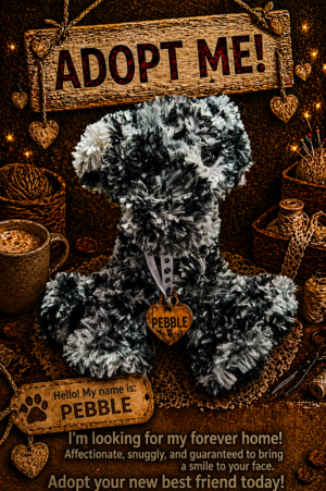 Adopt a Dog - Pebble - 20cm