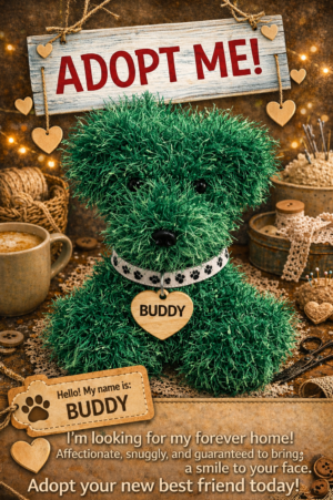 Adopt a Dog - Buddy - 22cm