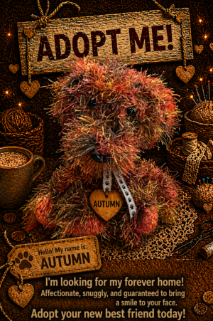 Adopt a Dog - Autumn - 20cm