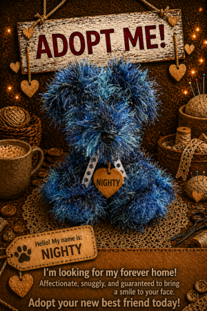 Adopt a Dog - Nighty - 20cm