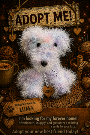 Adopt a Dog - Luma - 20cm