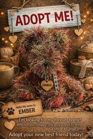 Adopt a Dog - Ember - 20cm