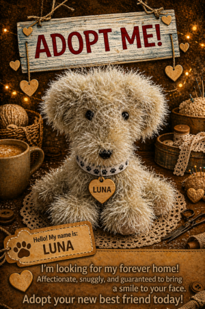 Adopt a Dog - Luna - 20cm