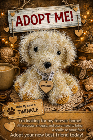 Adopt a Dog - Twinkle - 20cm