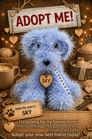 Adopt a Dog - Sky - 20cm