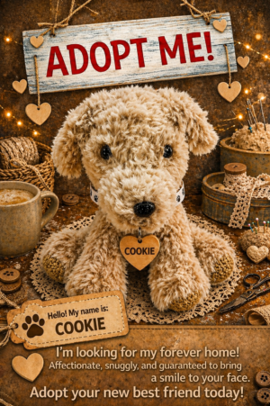 Adopt a Dog - Cookie - 20cm