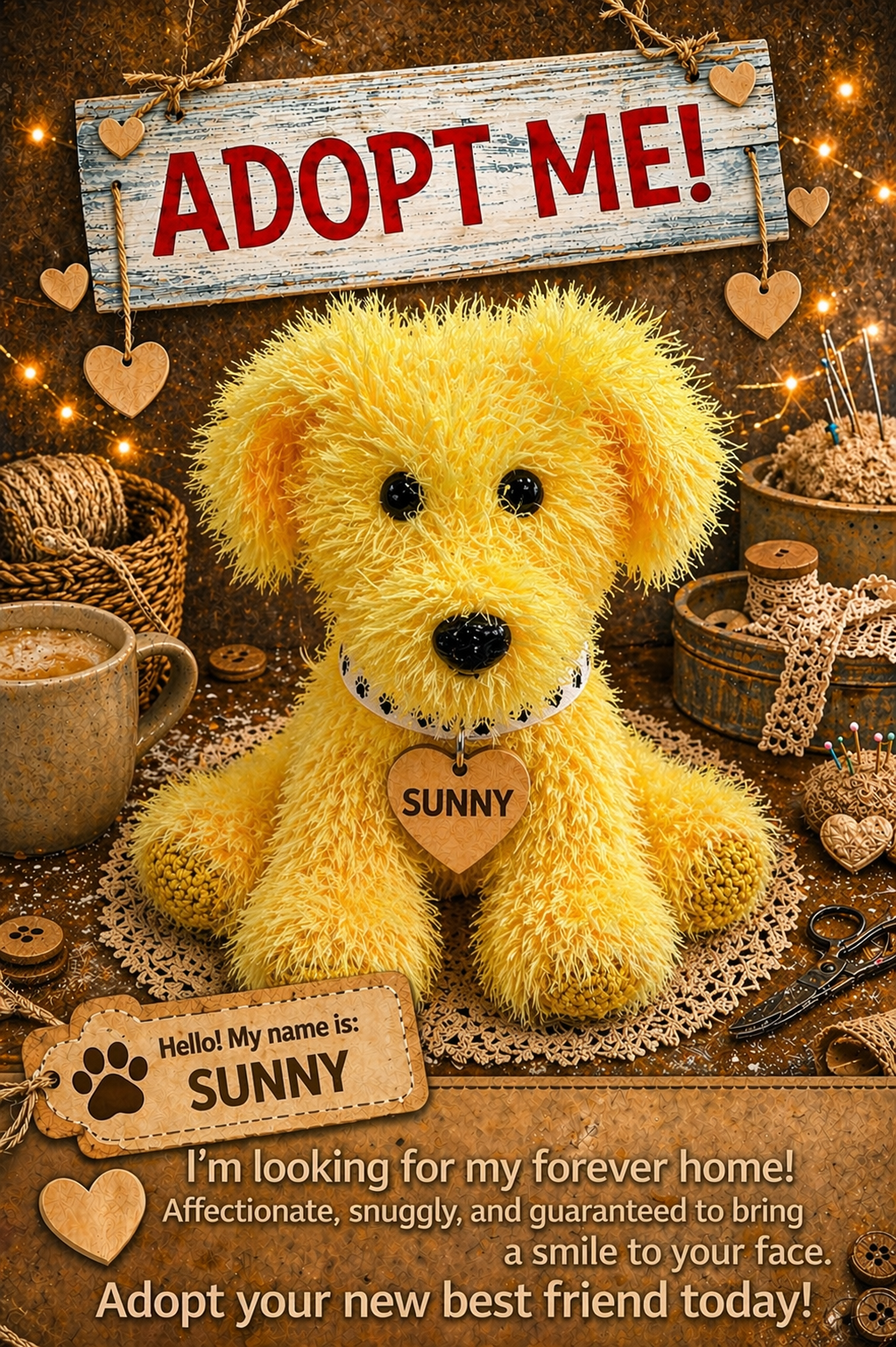Adopt a Dog - Sunny - 17cm