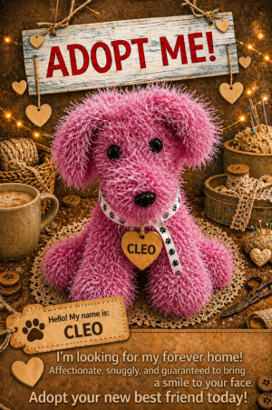 Adopt a Dog - Cleo - 20cm