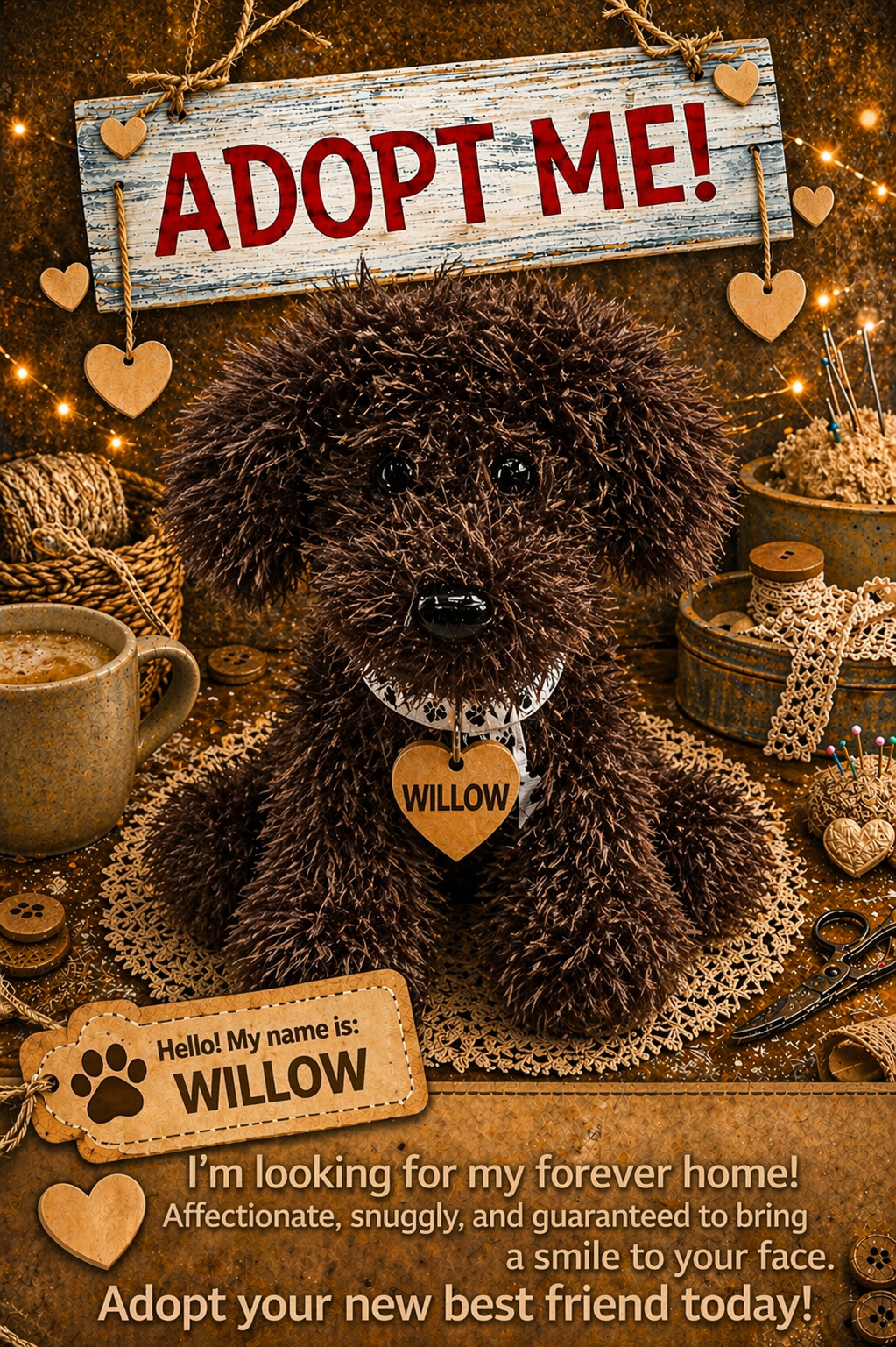 Adopt a Dog - Willow - 20cm