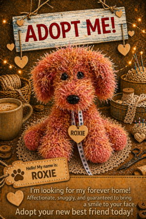 Adopt a Dog - Roxie - 20cm