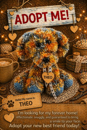 Adopt a Dog - Theo - 20cm