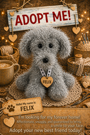 Adopt a Dog - Felix - 20cm