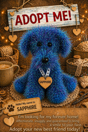 Adopt a Dog - Sapphire - 20cm