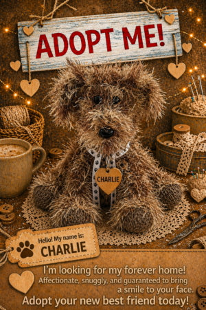 Adopt a Dog - Charlie - 20cm