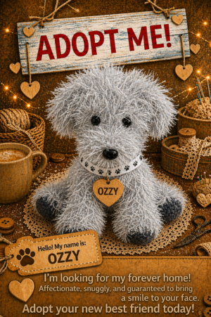 Adopt a Dog - Ozzy - 18cm