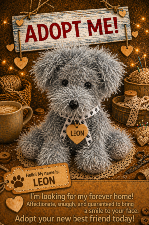 Adopt a Dog - Leon - 20cm
