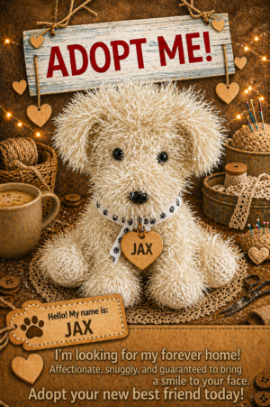 Adopt a Dog - Jax - 20cm