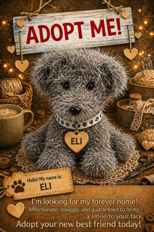Adopt a Dog - Eli - 20cm