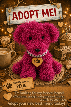 Adopt a Dog - Pixie - 18cm