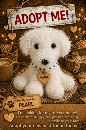 Adopt a Dog - Pearl - 14cm