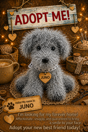 Adopt a Dog - Juno - 18cm