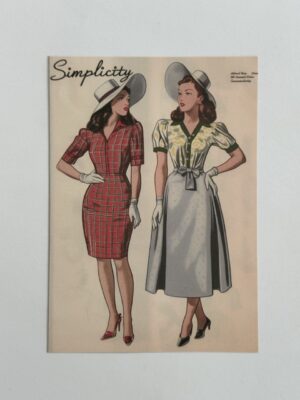 10cm x 14cm Paper - Simplicity Hats and Gloves