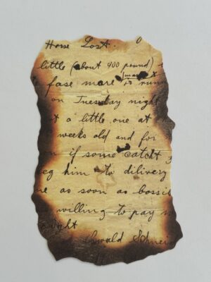 9cm x 14cm Paper - Burnt Pages Tuesday Ink Blots