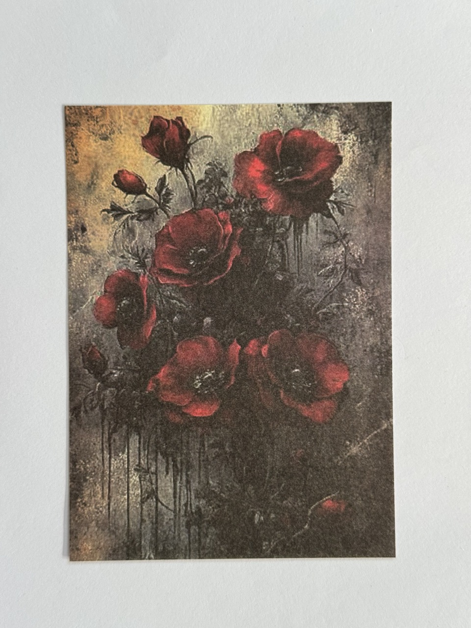 14cm x 10cm Paper - Bunch of Roses