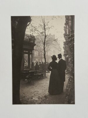 14cm x 10cm Paper - Vintage Man and Women