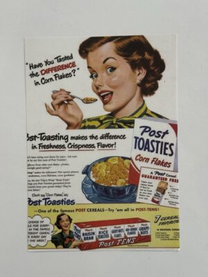 17cm x 12cm Paper - Post Toasties Corn Flakes