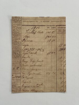 14cm x 10cm Paper - 1912