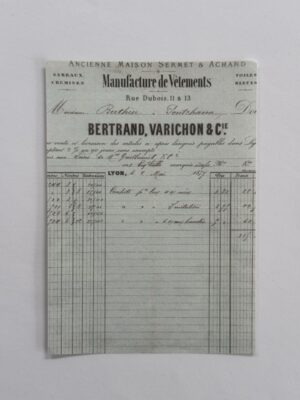 14cm x 10cm Paper - Bertrand, Varichon & Cie