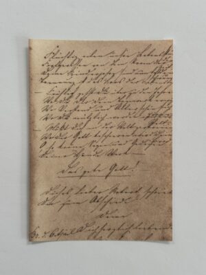 14cm x 10cm Paper - Fancy Letter