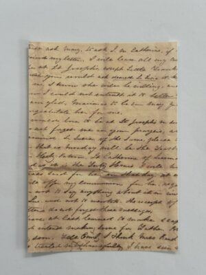 14cm x 10cm Paper - Fancy Letter