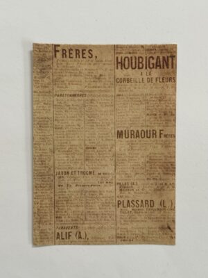 14cm x 10cm Paper - Newspaper Freres