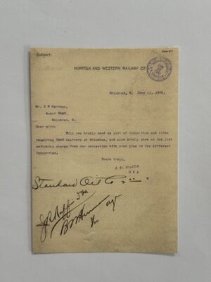 14cm x 10cm Paper - Nortfold and Western Railway