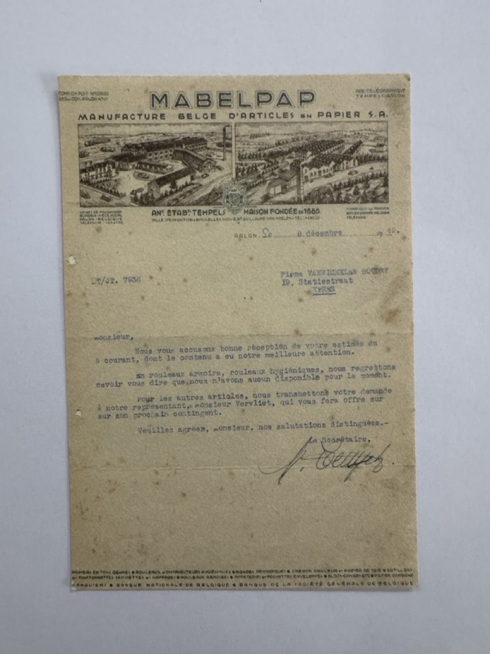 14cm x 10cm Paper - Mabelpap