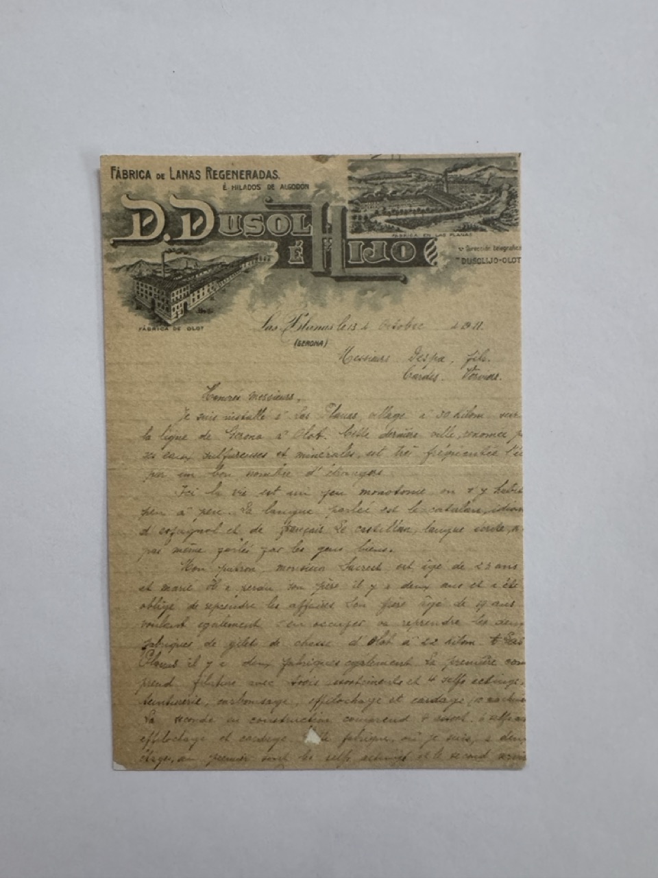 14cm x 10cm Paper - D. Dusol Hijo