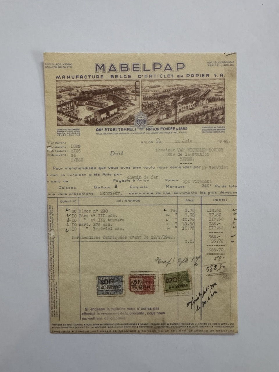 14cm x 10cm Paper - Mabelpap